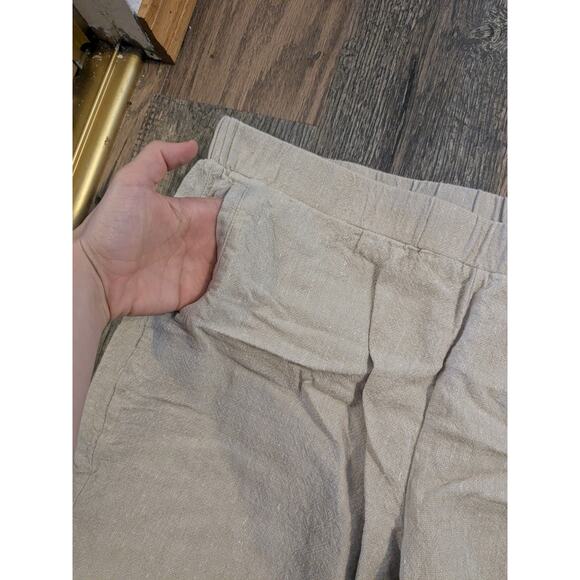 caffe marrakesh linen rayon pants size large‎ - Picture 2 of 6